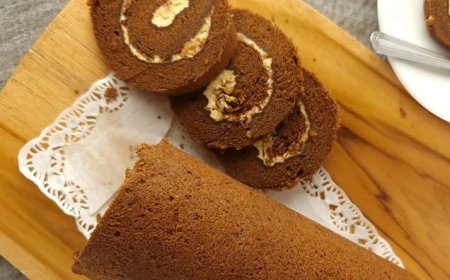 Bolu Gulung Coklat