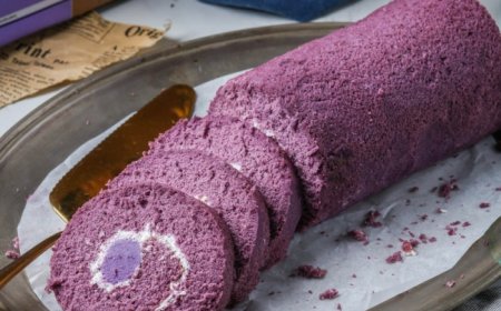 Bolu Gulung Ubi Ungu