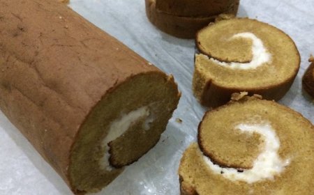 Bolu Gulung Mocha