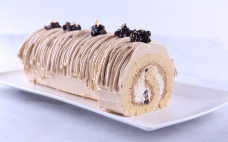 Bolu Gulung Salted Caramel