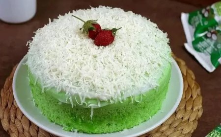 Bolu Keju Pandan