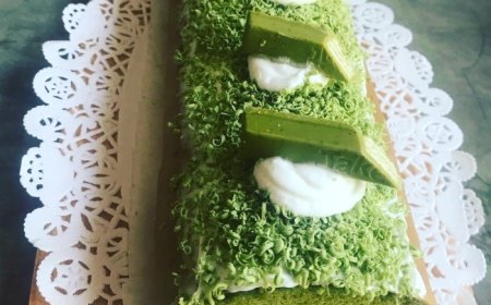 Bolu Keju Matcha