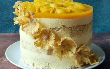 Bolu Keju Passionfruit Mango Coconut