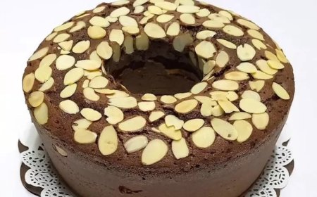 Bolu Almond Cokelat