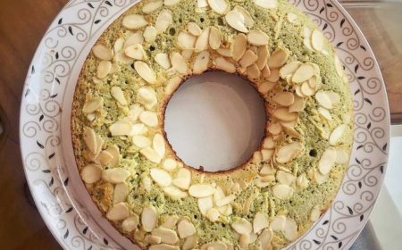 Bolu Almond Matcha