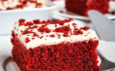 Bolu Almond Red Velvet