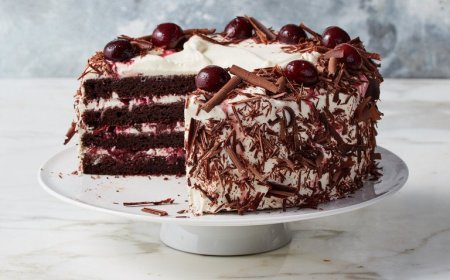 Black Forest Bolu Tart