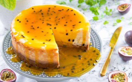 Passion Fruit Cheesecake
