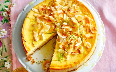 Coconut Lime Cheesecake