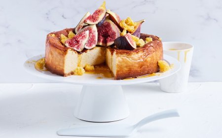 Fig and Honey Cheesecake