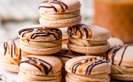 Macaron Salted Caramel