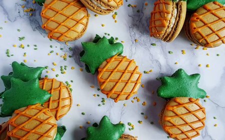 Macaron Pineapple
