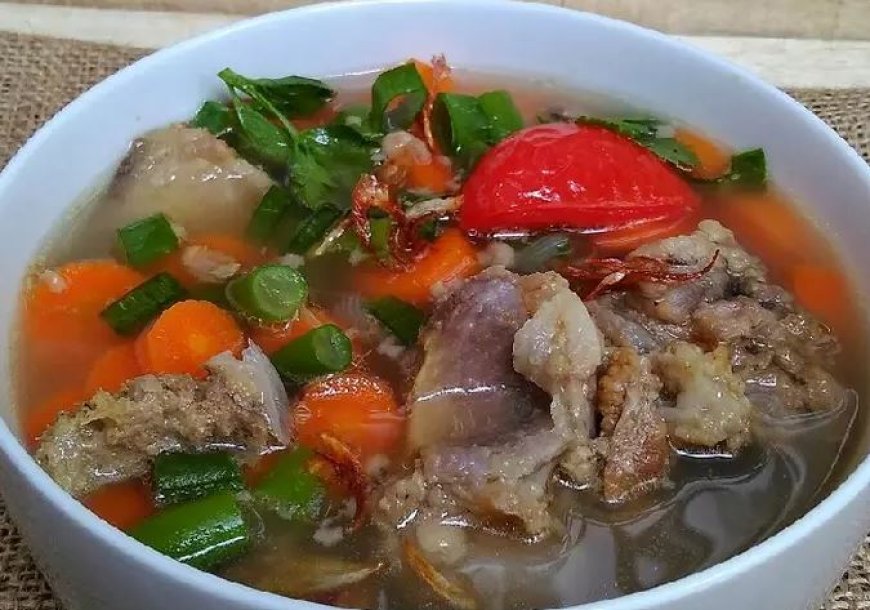 Sop Daging Tetel