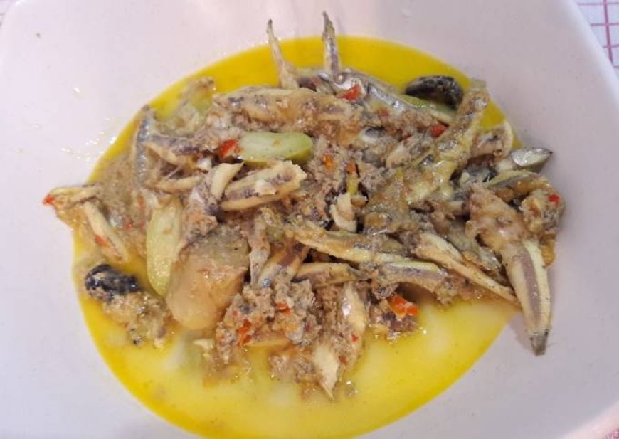 Ikan Teri Masak Santan
