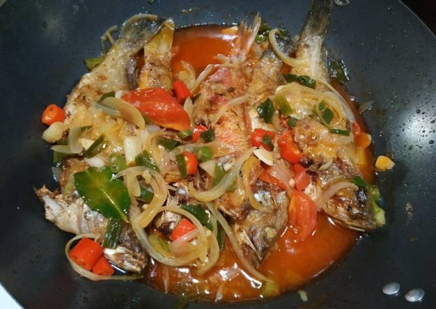 ikan kerapu asam manis