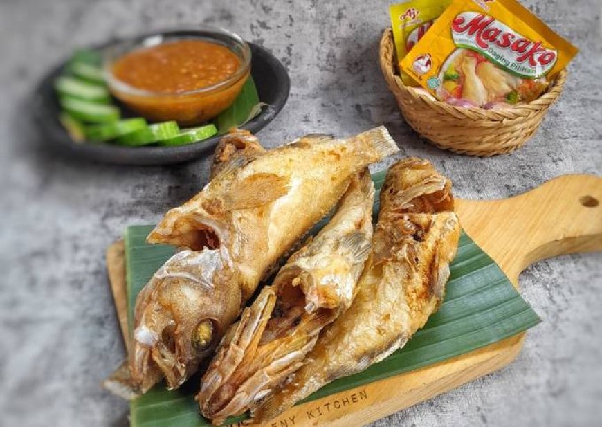 Ikan Kerapu Goreng Mentega
