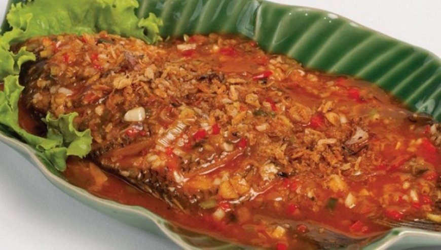 Ikan Kerapu Bumbu Cobek