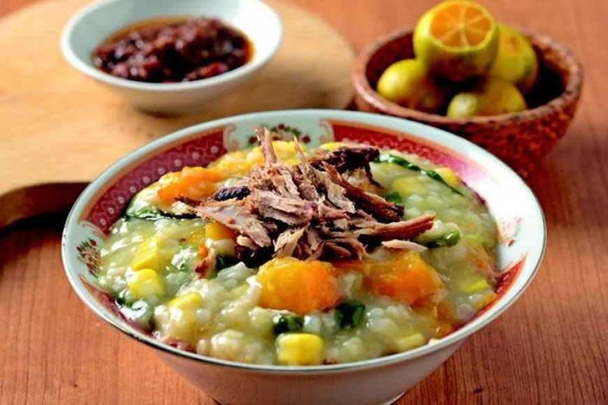 Bubur Manado Cakalang