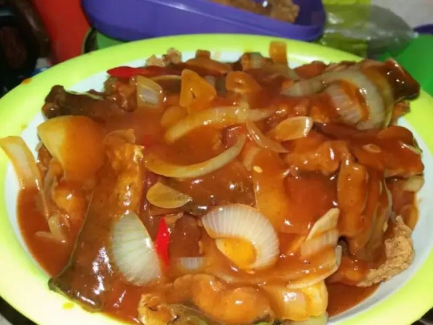 Ikan Gabus Asam Manis