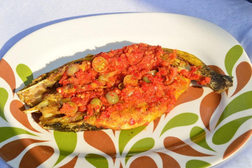 Ikan Gabus Rica-Rica Pedas