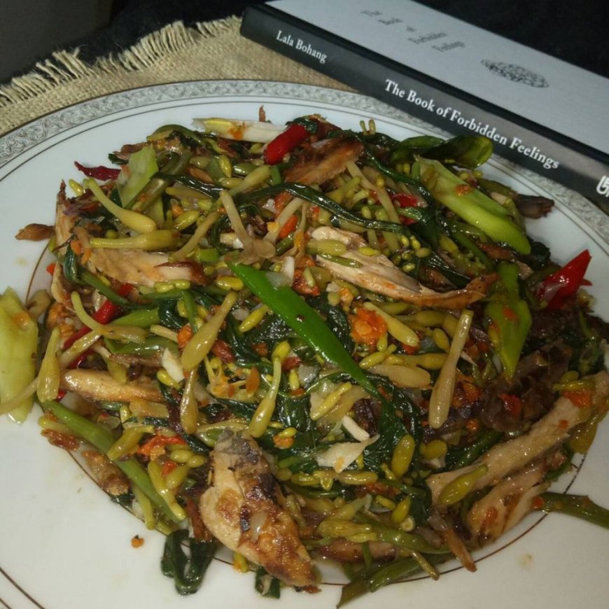 Gurame Tumis Bunga Pepaya