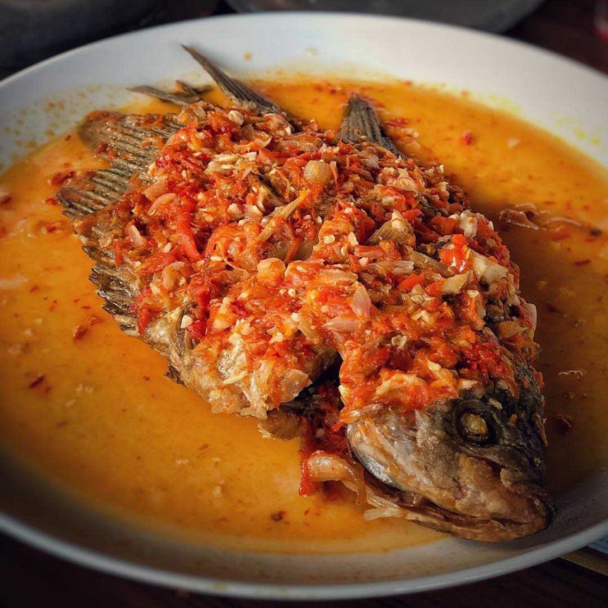 Gurame Rica-Rica Bawang Putih