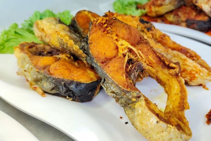 Patin Goreng Bumbu Kuning