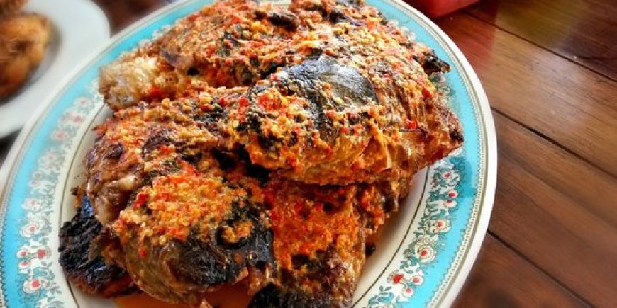 Ikan Patin Bakar Bumbu Rujak