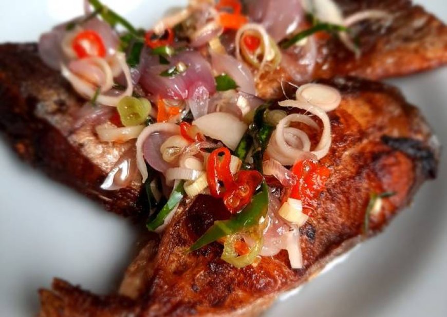 Ikan Patin Sambal Matah