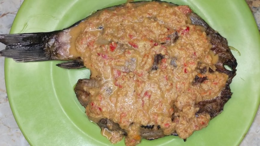 Ikan Patin Bakar Bumbu Kacang