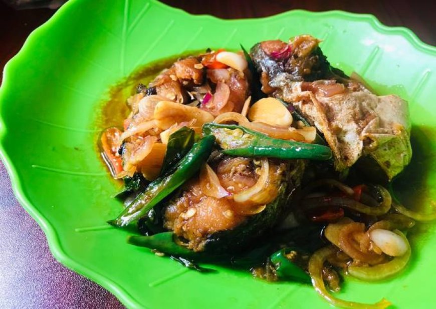 Ikan Patin Tumis Jamur