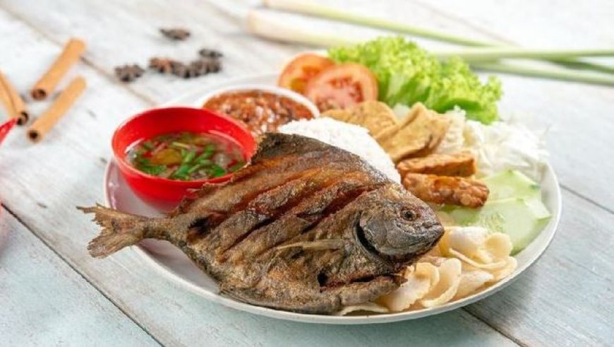 Ikan Bawal Goreng