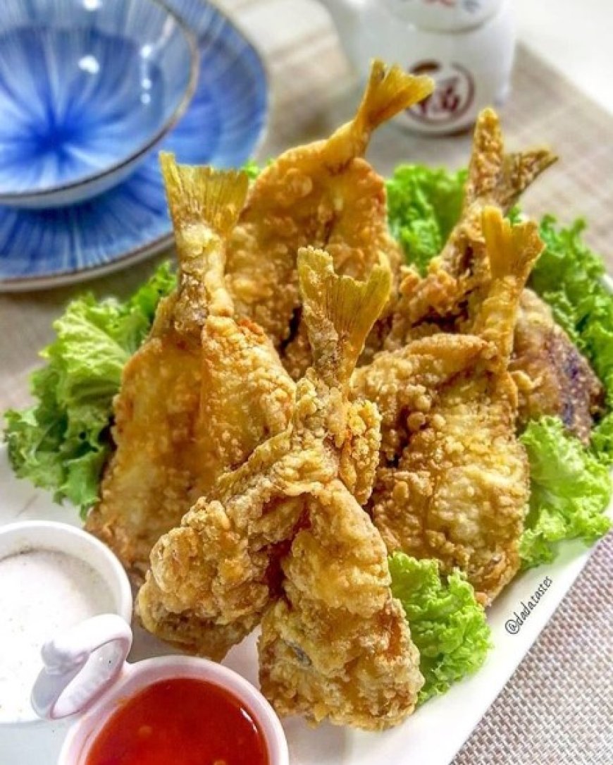 Ikan Bawal Goreng Tepung