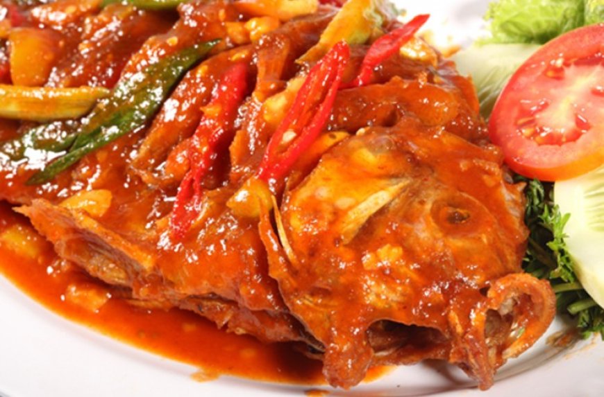 Ikan Bawal Saus Padang