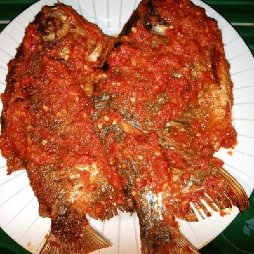Ikan Bawal Balado