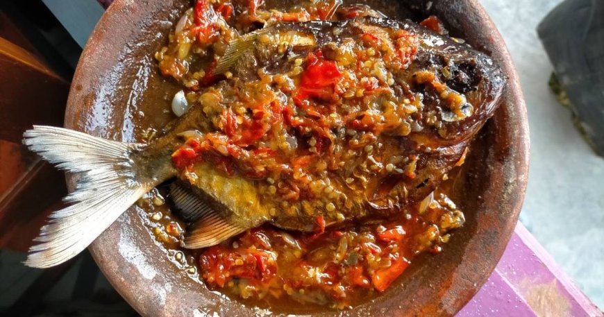 Ikan Bawal Sambal Belacan