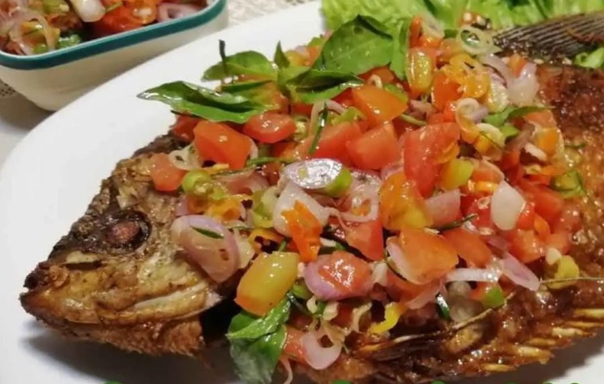 Ikan Mas Sambal Matah