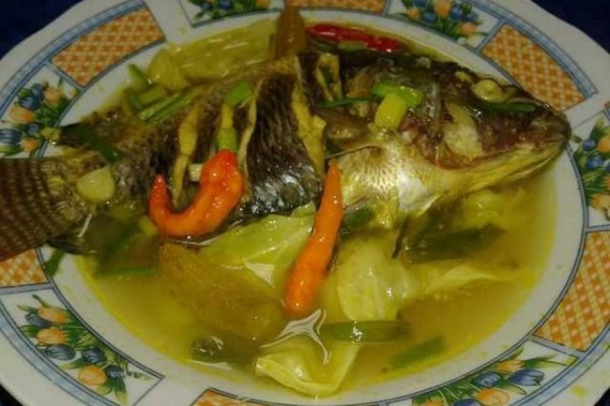 Sayur Asem Ikan Nila