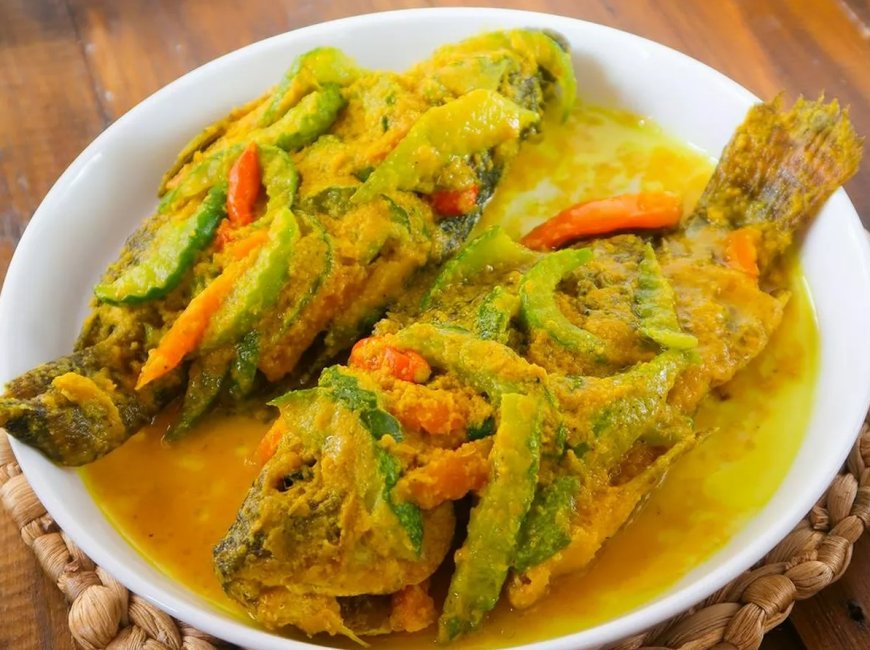 Ikan Mujair Acar Kuning