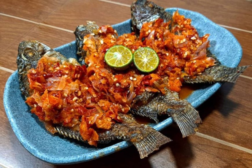 Ikan Mujair Sambal Bawang