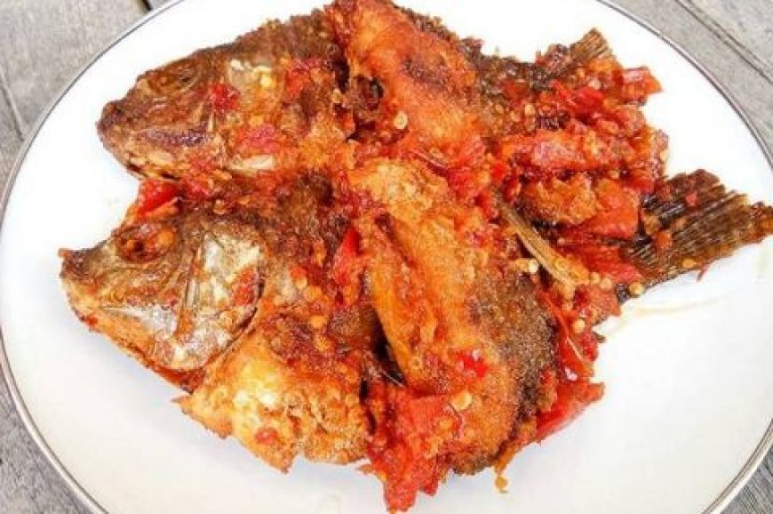 Ikan Mujair Balado