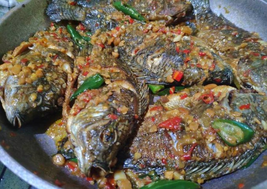 Ikan Mujair Sambal Tauco
