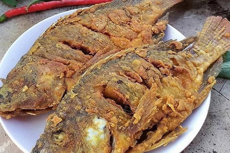 Ikan Mujair Goreng Tepung Bumbu Rempah