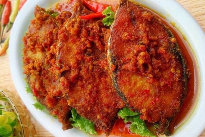 Ikan Tenggiri Bumbu Rendang