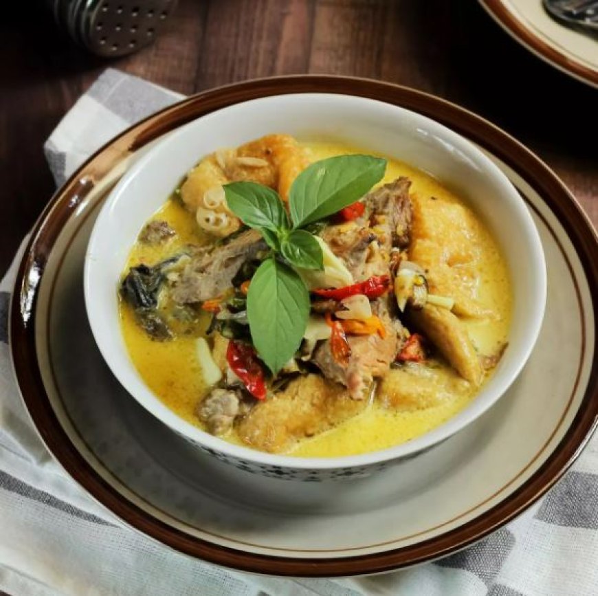 Ikan Tenggiri Kuah Lodeh