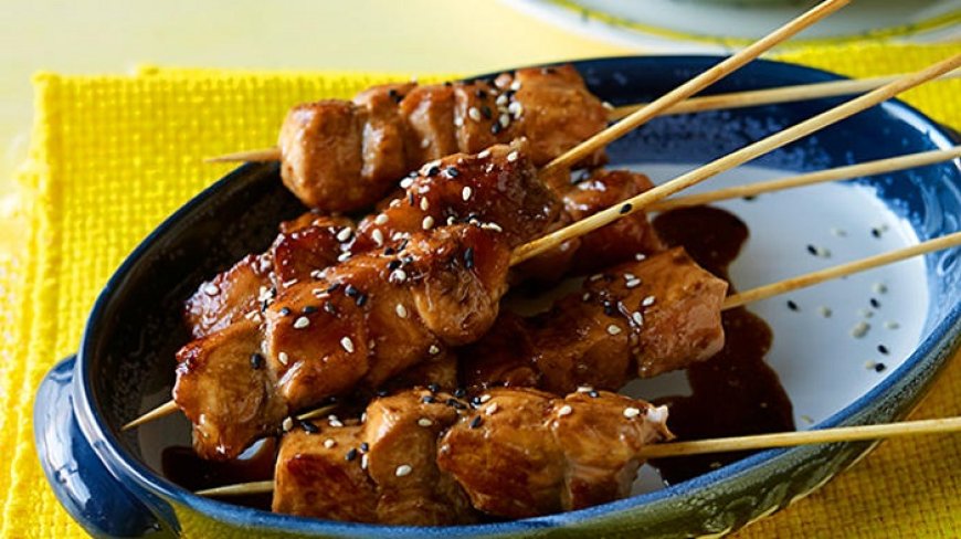 Sate Ikan Salmon