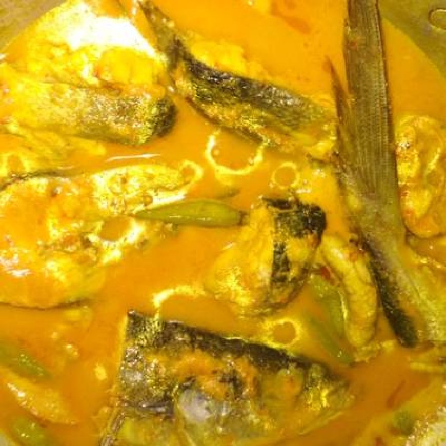 Ikan Salmon Gulai