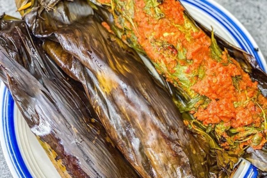 Pepes Ikan Selar Tahu