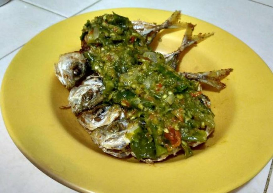 Ikan Selar Rica-Rica Hijau