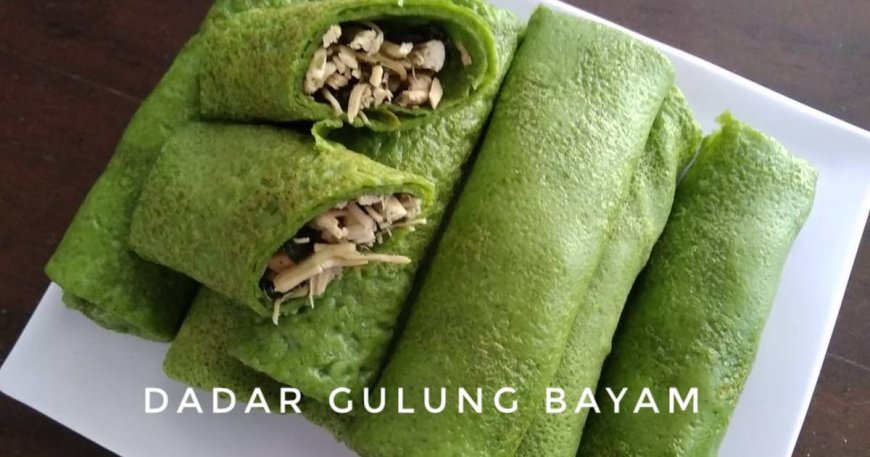 Dadar Gulung Bayam